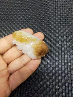 和田玉 珠宝 收藏精品且末料貔貅结缘老铁,红糖白肉,油性非常好,真正